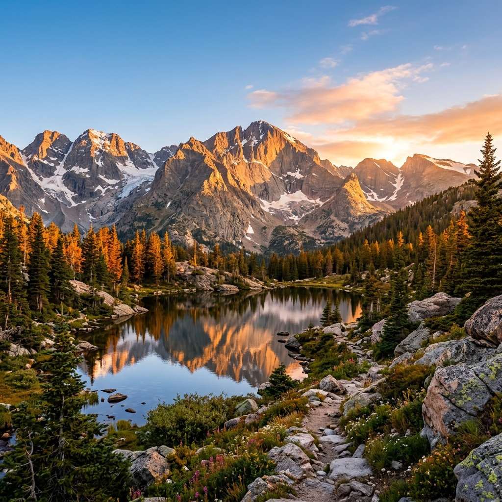 Colorado Mountains Landscape